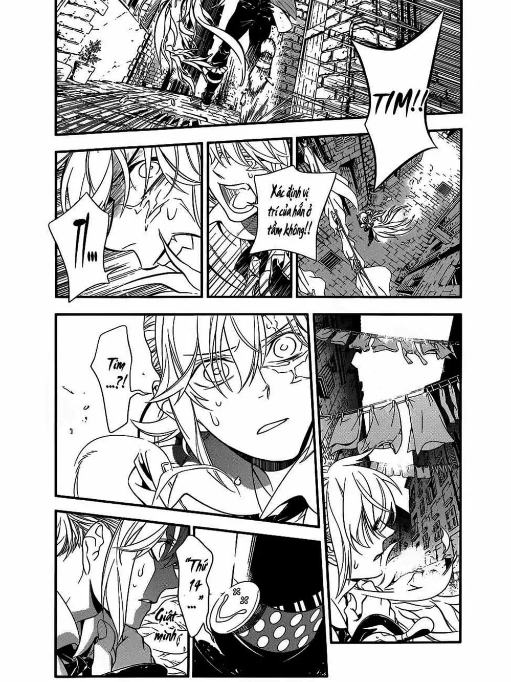 Truyện Tranh Quái Vật Sinh Ra Từ Linh Hồn Chết Chóc - D. Gray-Man trang 8