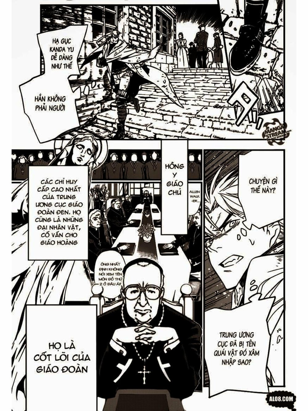 Truyện Tranh Quái Vật Sinh Ra Từ Linh Hồn Chết Chóc - D. Gray-Man trang 8