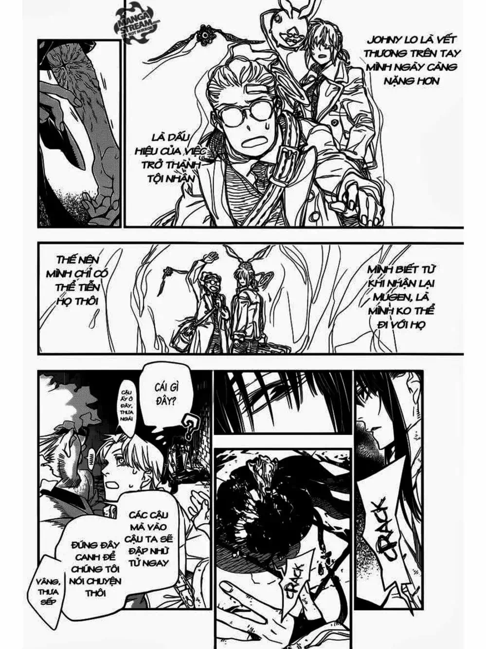 Truyện Tranh Quái Vật Sinh Ra Từ Linh Hồn Chết Chóc - D. Gray-Man trang 8