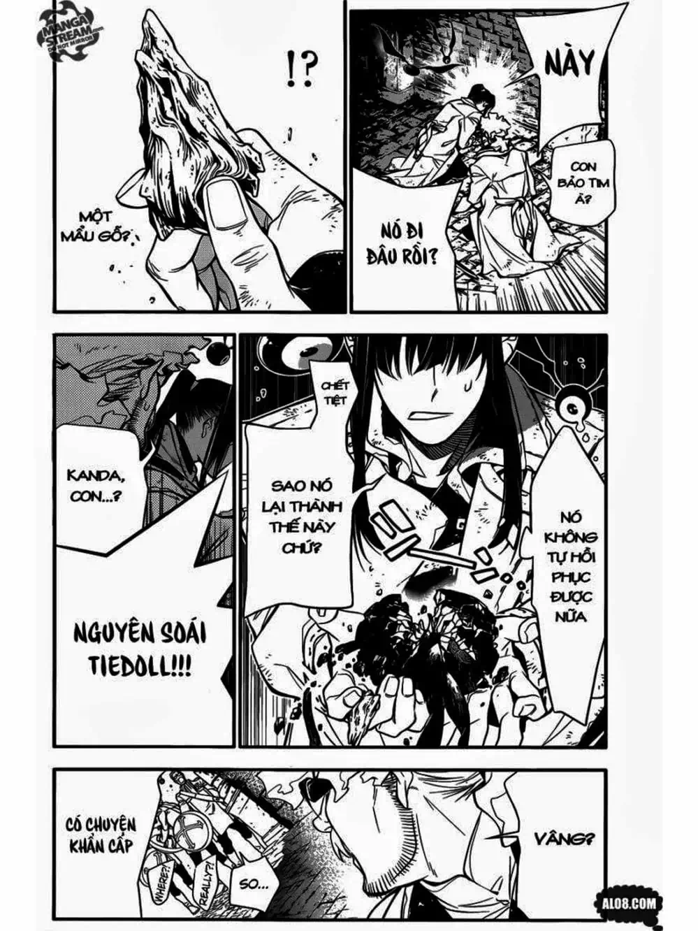Truyện Tranh Quái Vật Sinh Ra Từ Linh Hồn Chết Chóc - D. Gray-Man trang 8
