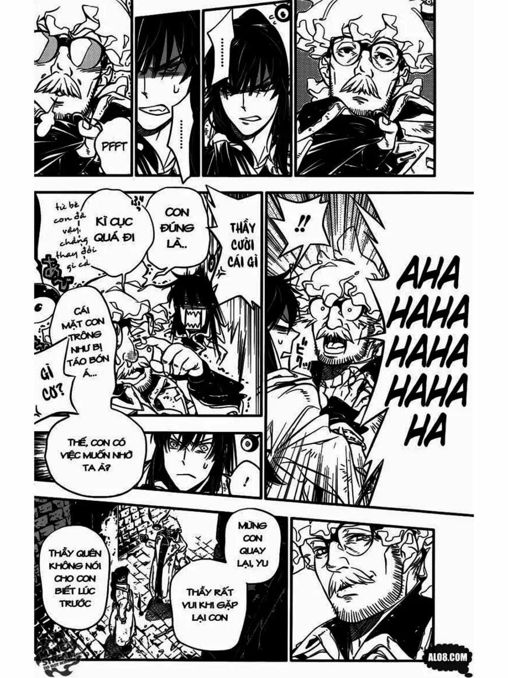 Truyện Tranh Quái Vật Sinh Ra Từ Linh Hồn Chết Chóc - D. Gray-Man trang 8