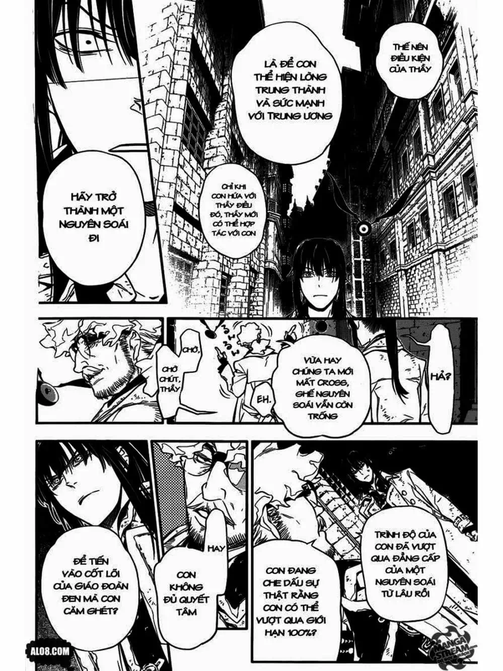 Truyện Tranh Quái Vật Sinh Ra Từ Linh Hồn Chết Chóc - D. Gray-Man trang 8