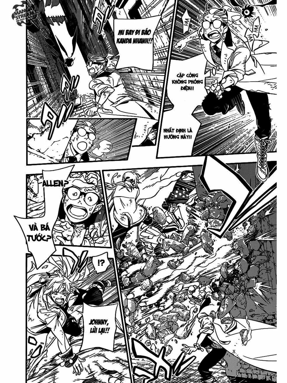 Truyện Tranh Quái Vật Sinh Ra Từ Linh Hồn Chết Chóc - D. Gray-Man trang 8