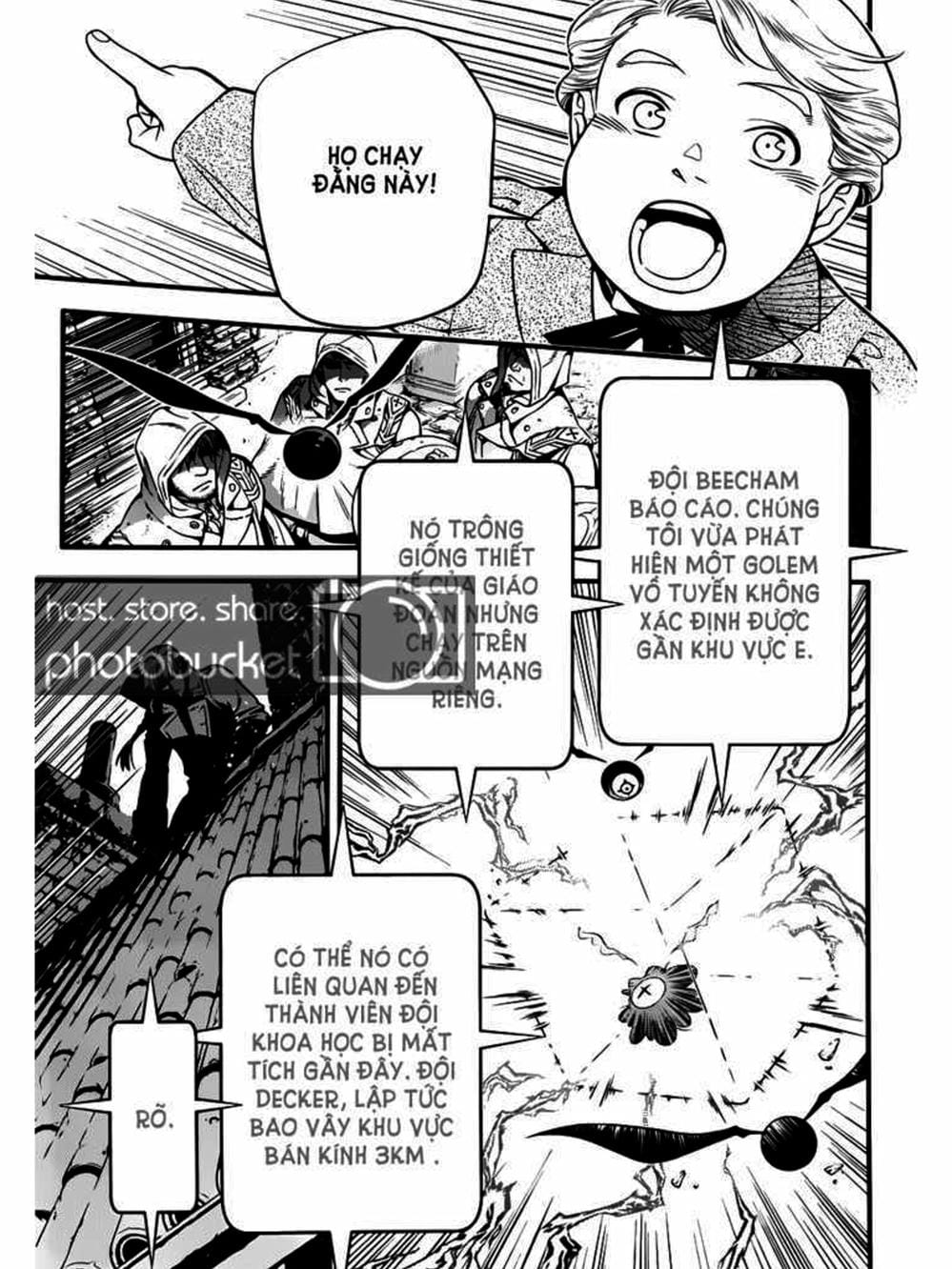 Truyện Tranh Quái Vật Sinh Ra Từ Linh Hồn Chết Chóc - D. Gray-Man trang 8