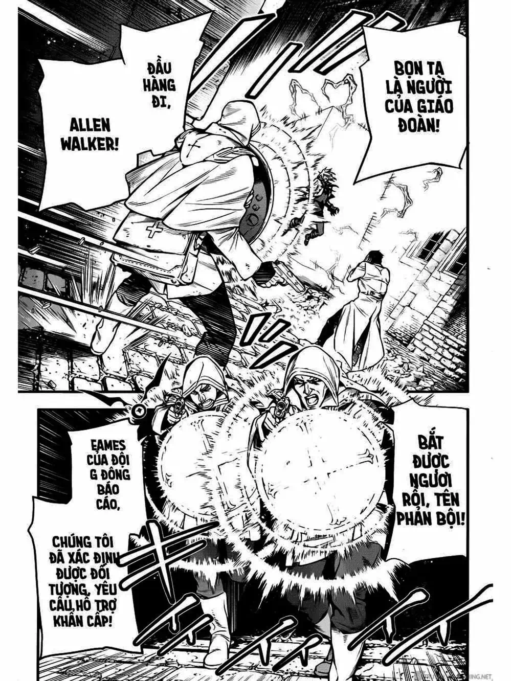 Truyện Tranh Quái Vật Sinh Ra Từ Linh Hồn Chết Chóc - D. Gray-Man trang 8