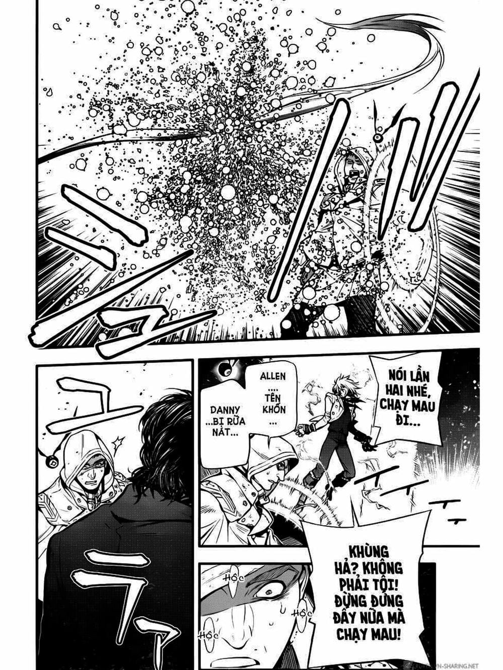 Truyện Tranh Quái Vật Sinh Ra Từ Linh Hồn Chết Chóc - D. Gray-Man trang 8