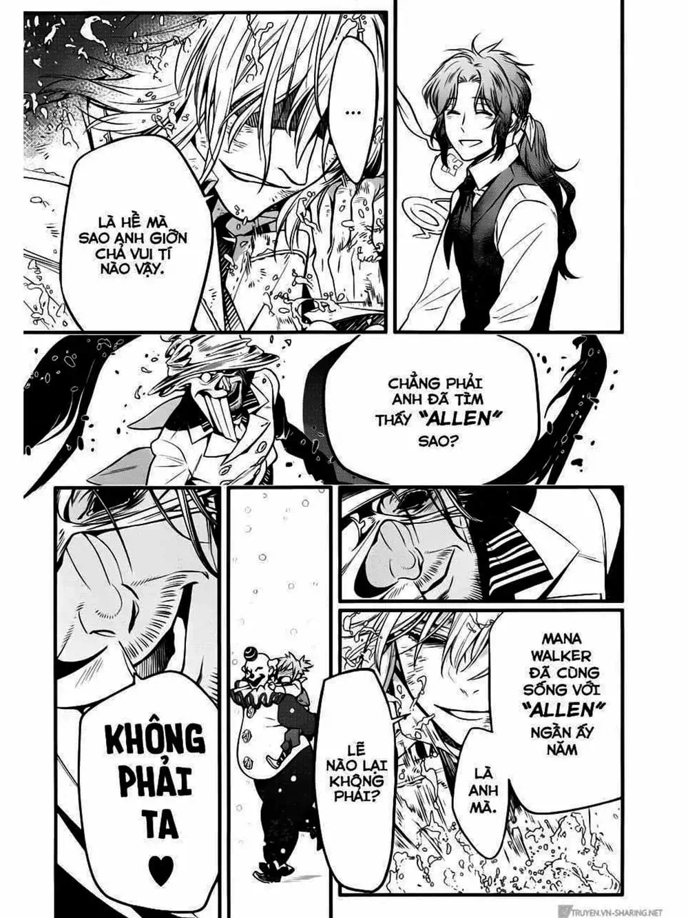 Truyện Tranh Quái Vật Sinh Ra Từ Linh Hồn Chết Chóc - D. Gray-Man trang 8