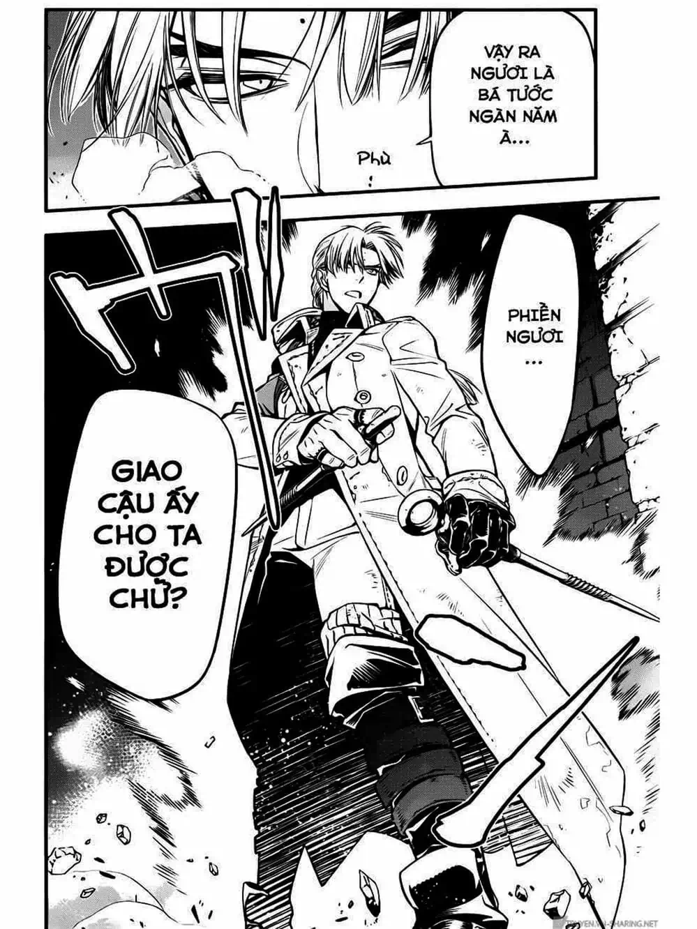 Truyện Tranh Quái Vật Sinh Ra Từ Linh Hồn Chết Chóc - D. Gray-Man trang 8