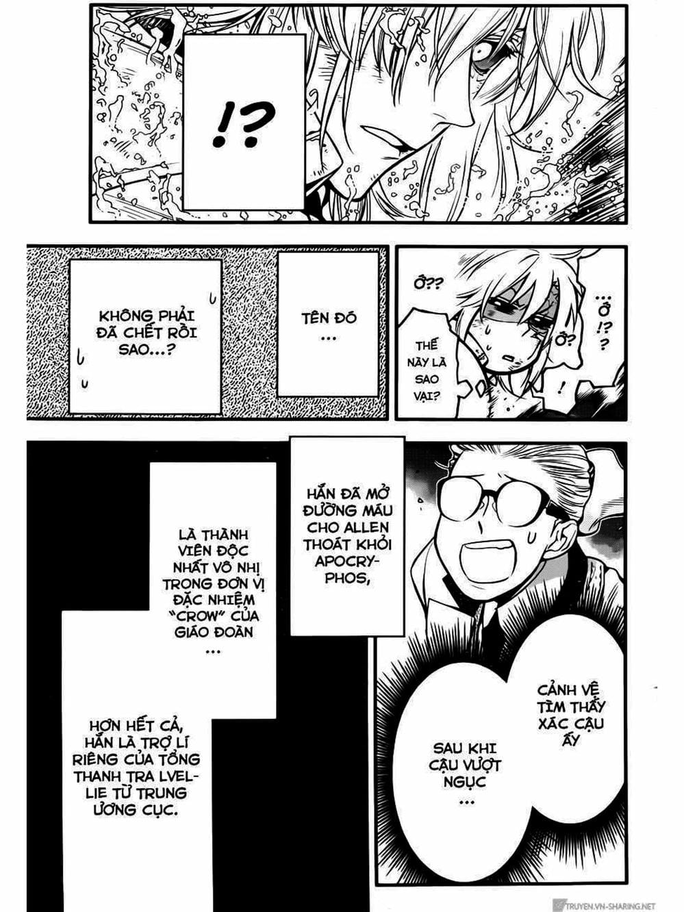 Truyện Tranh Quái Vật Sinh Ra Từ Linh Hồn Chết Chóc - D. Gray-Man trang 8