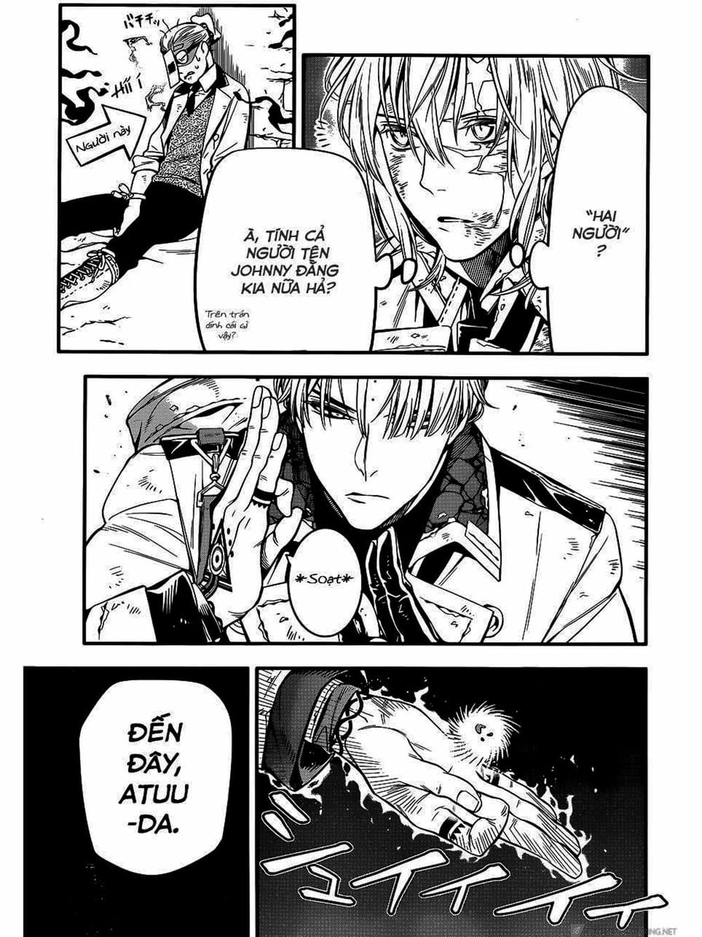 Truyện Tranh Quái Vật Sinh Ra Từ Linh Hồn Chết Chóc - D. Gray-Man trang 8