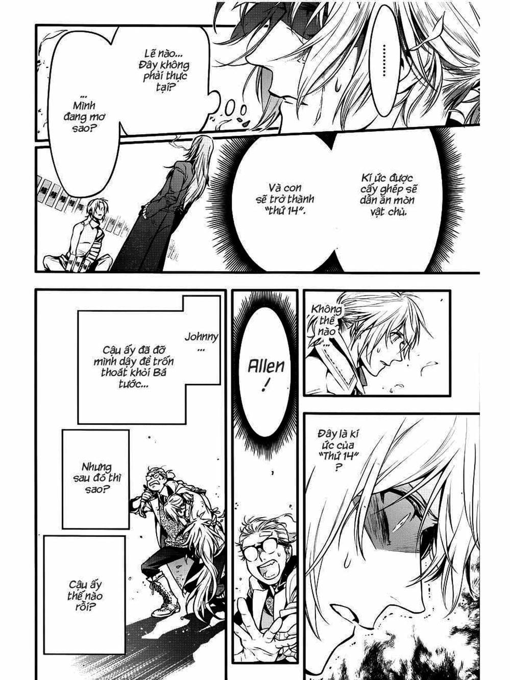 Truyện Tranh Quái Vật Sinh Ra Từ Linh Hồn Chết Chóc - D. Gray-Man trang 8