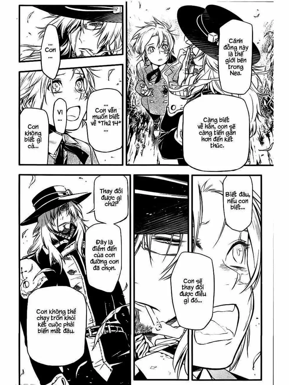 Truyện Tranh Quái Vật Sinh Ra Từ Linh Hồn Chết Chóc - D. Gray-Man trang 8