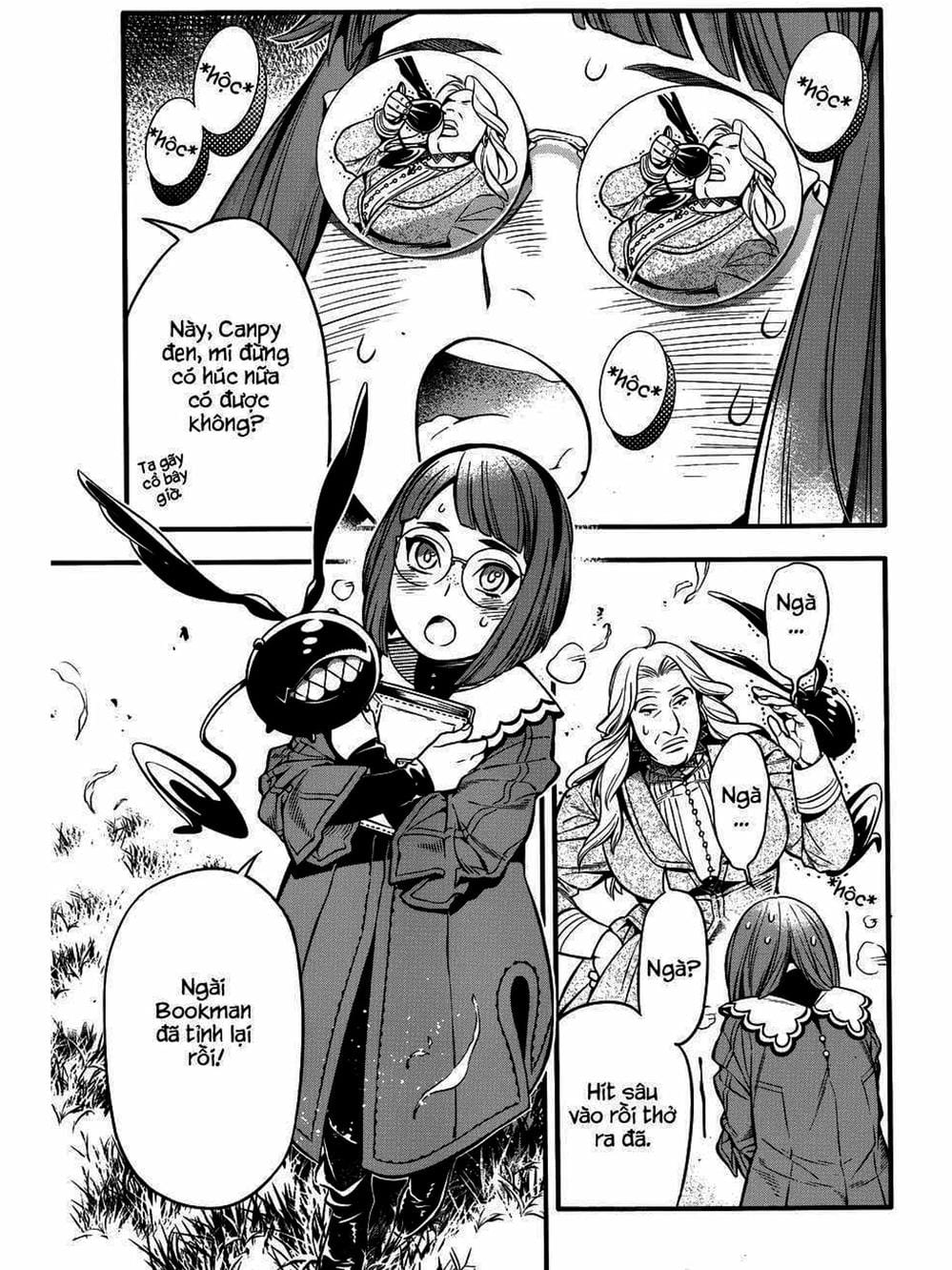 Truyện Tranh Quái Vật Sinh Ra Từ Linh Hồn Chết Chóc - D. Gray-Man trang 8