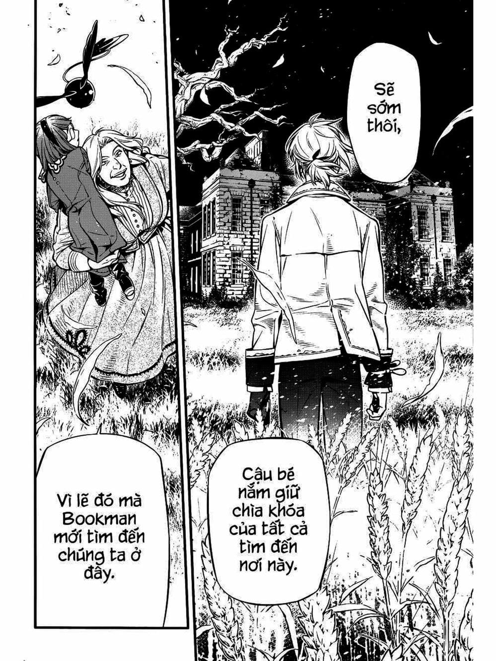 Truyện Tranh Quái Vật Sinh Ra Từ Linh Hồn Chết Chóc - D. Gray-Man trang 8