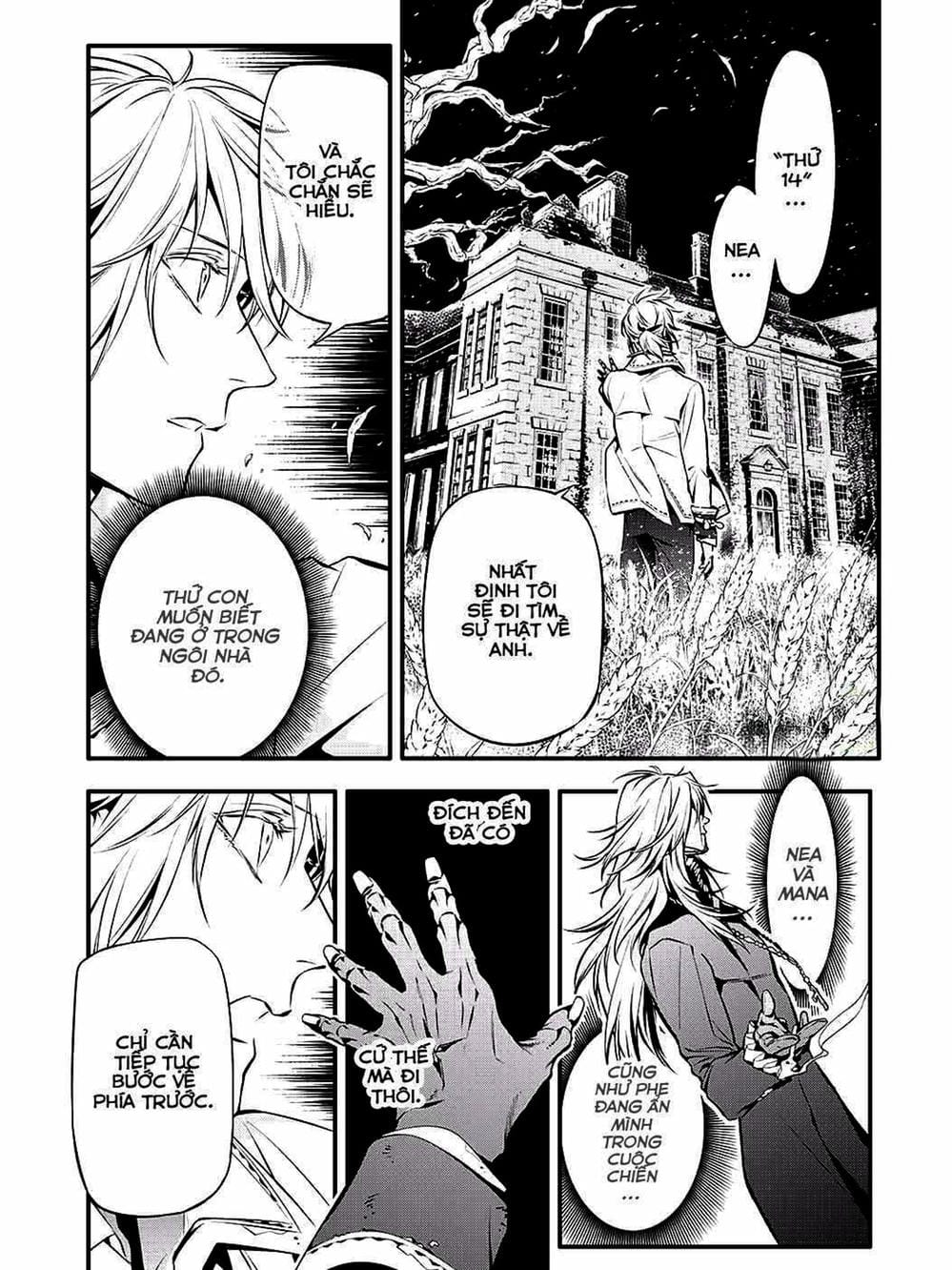 Truyện Tranh Quái Vật Sinh Ra Từ Linh Hồn Chết Chóc - D. Gray-Man trang 8