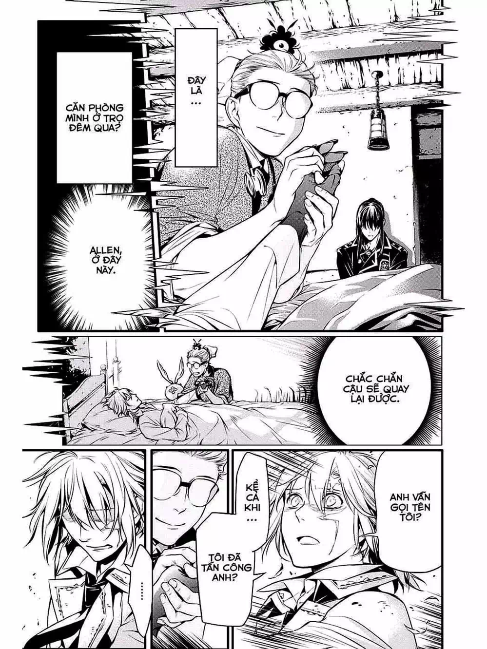 Truyện Tranh Quái Vật Sinh Ra Từ Linh Hồn Chết Chóc - D. Gray-Man trang 8