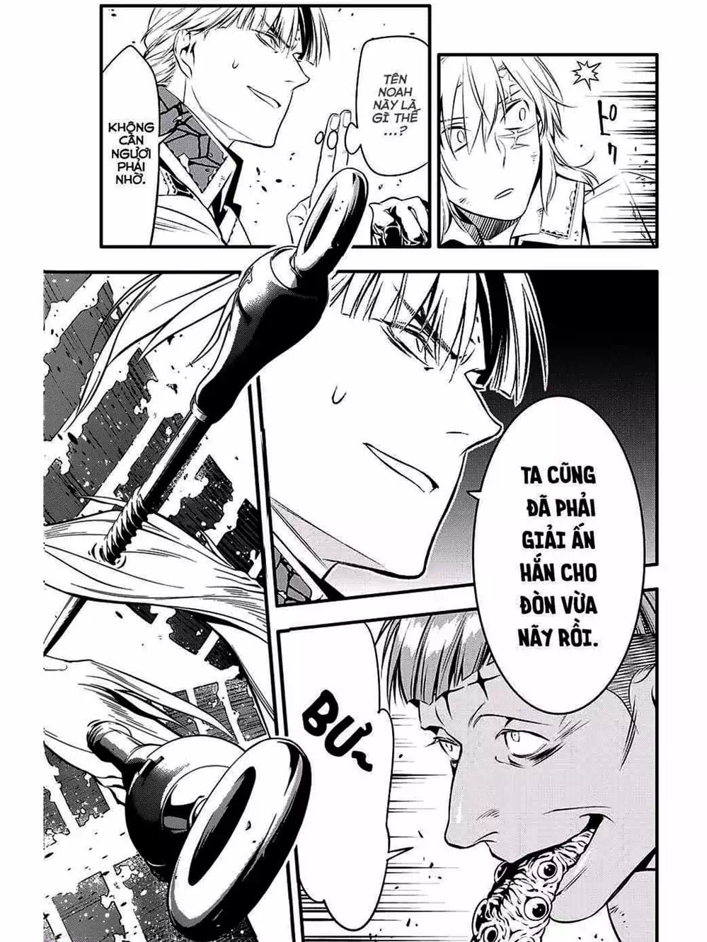 Truyện Tranh Quái Vật Sinh Ra Từ Linh Hồn Chết Chóc - D. Gray-Man trang 8