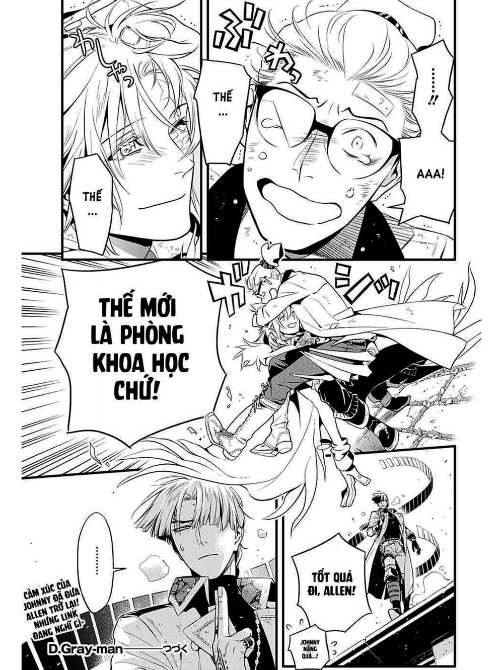 Truyện Tranh Quái Vật Sinh Ra Từ Linh Hồn Chết Chóc - D. Gray-Man trang 8