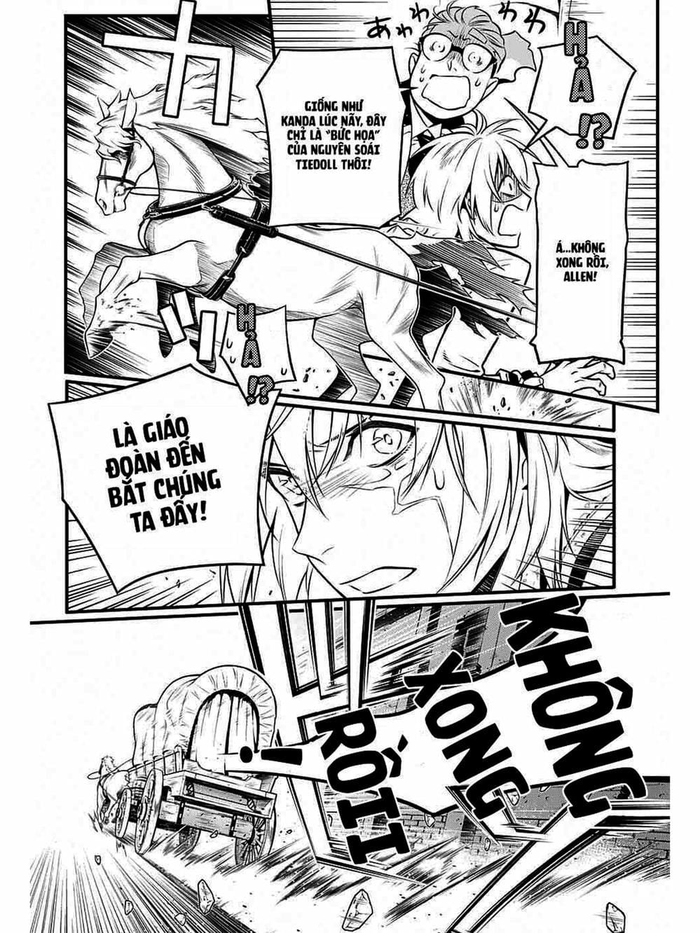 Truyện Tranh Quái Vật Sinh Ra Từ Linh Hồn Chết Chóc - D. Gray-Man trang 8