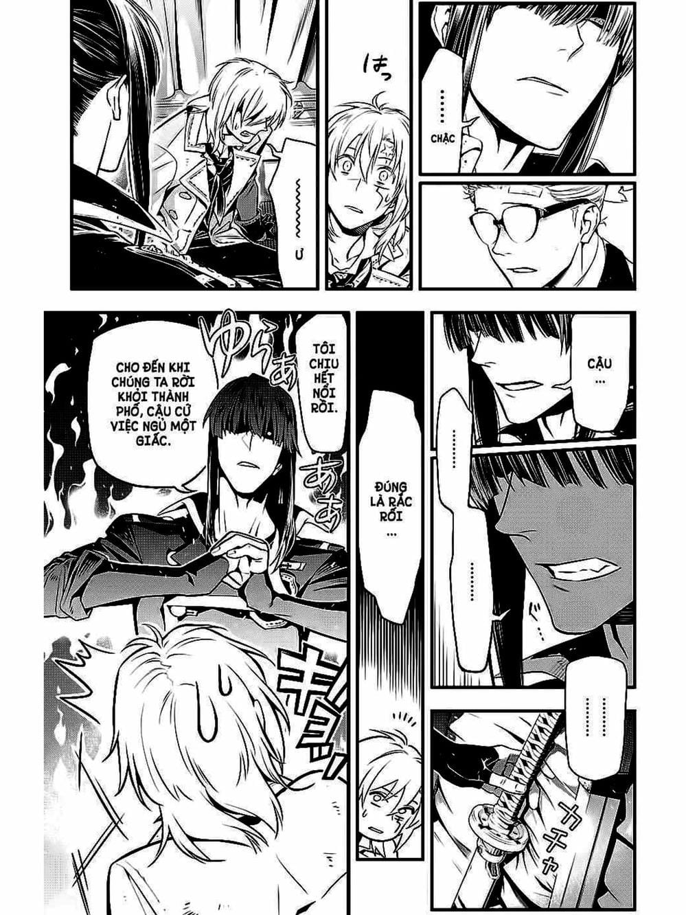 Truyện Tranh Quái Vật Sinh Ra Từ Linh Hồn Chết Chóc - D. Gray-Man trang 8