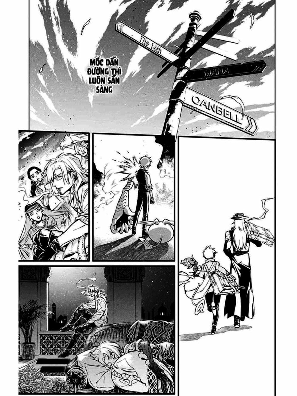 Truyện Tranh Quái Vật Sinh Ra Từ Linh Hồn Chết Chóc - D. Gray-Man trang 8