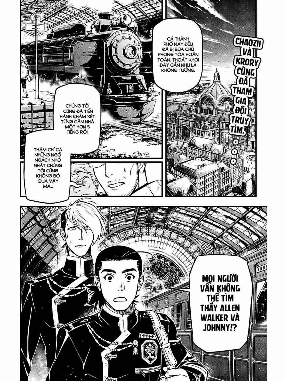 Truyện Tranh Quái Vật Sinh Ra Từ Linh Hồn Chết Chóc - D. Gray-Man trang 8