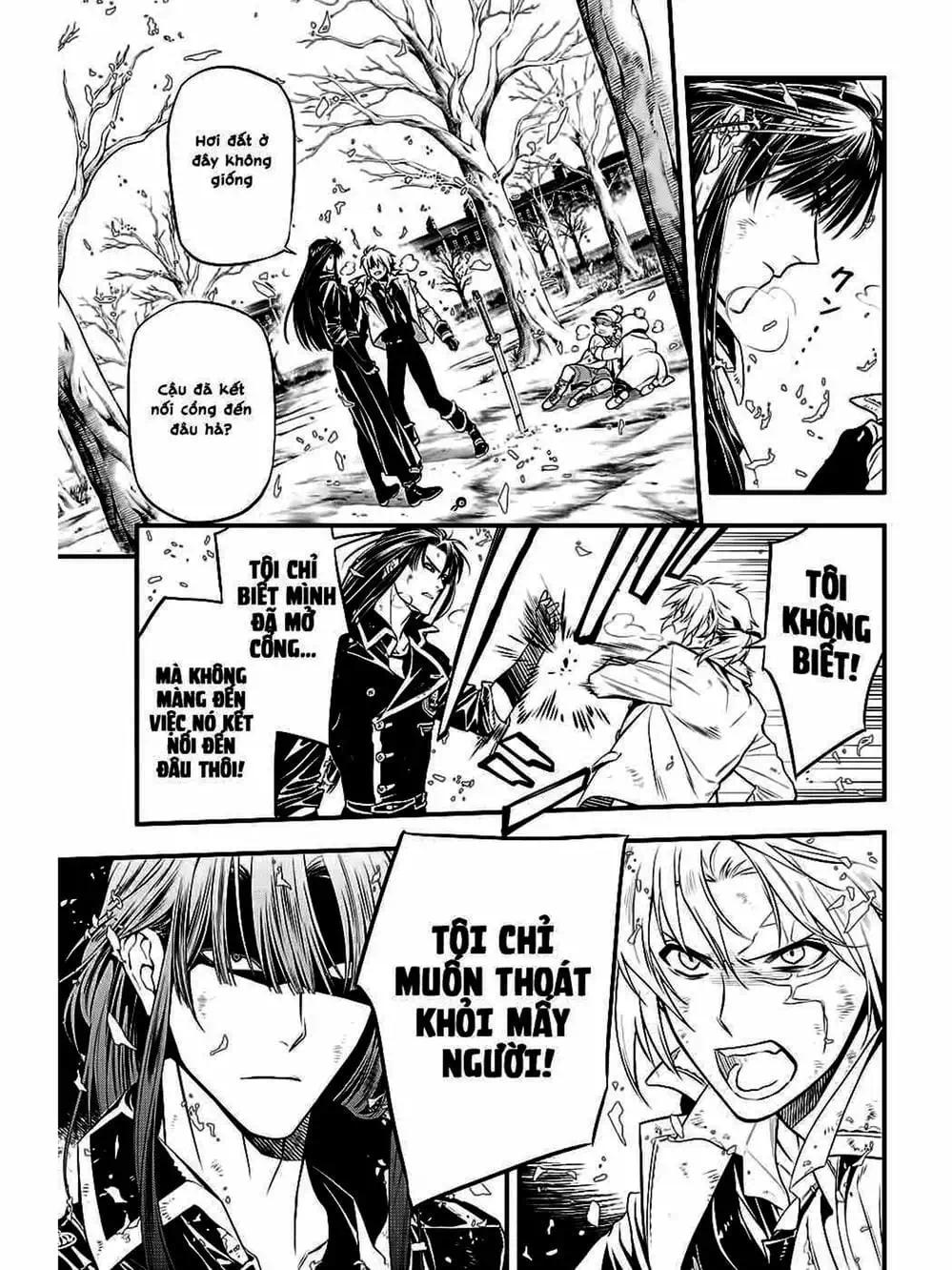 Truyện Tranh Quái Vật Sinh Ra Từ Linh Hồn Chết Chóc - D. Gray-Man trang 8