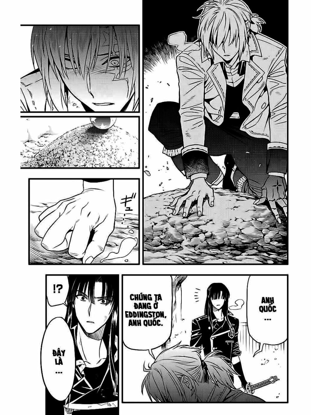Truyện Tranh Quái Vật Sinh Ra Từ Linh Hồn Chết Chóc - D. Gray-Man trang 8