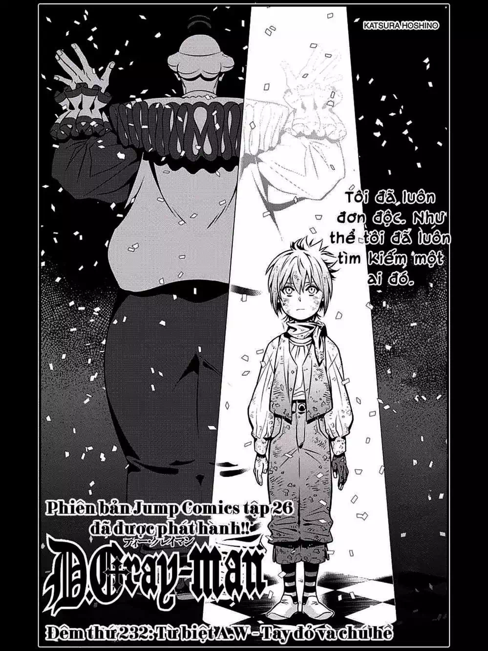 Truyện Tranh Quái Vật Sinh Ra Từ Linh Hồn Chết Chóc - D. Gray-Man trang 8