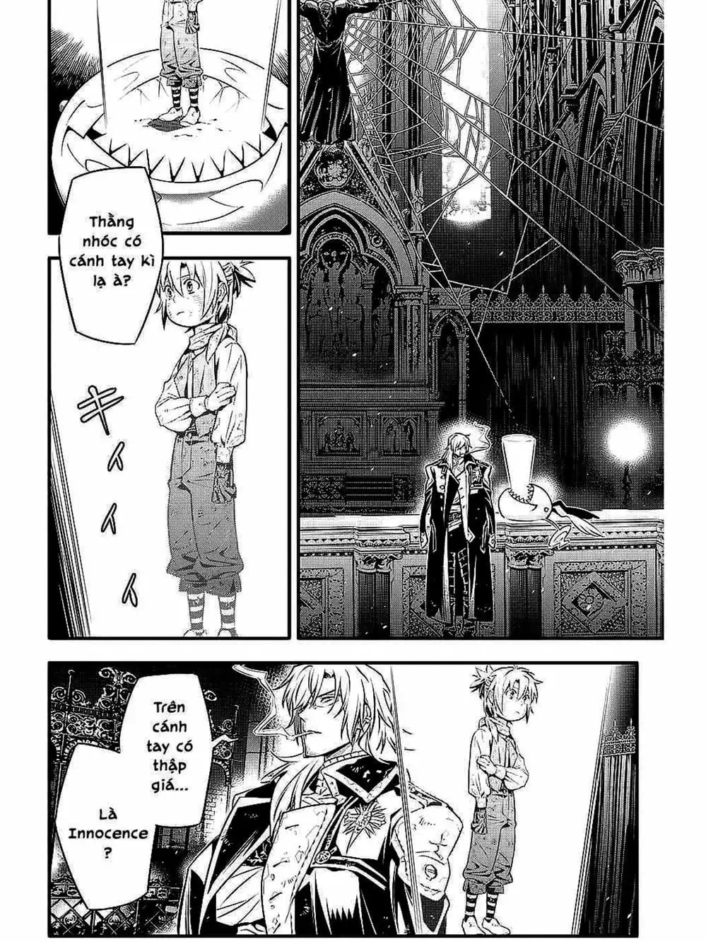 Truyện Tranh Quái Vật Sinh Ra Từ Linh Hồn Chết Chóc - D. Gray-Man trang 8