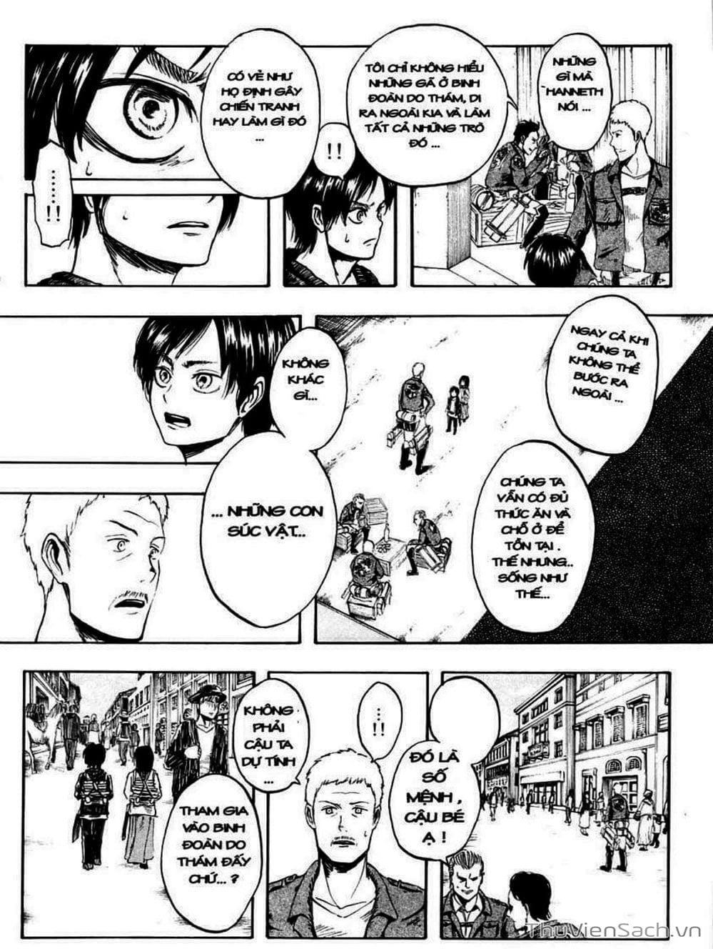 Truyện Tranh Đại Chiến Titan - Attack On Titan trang 8