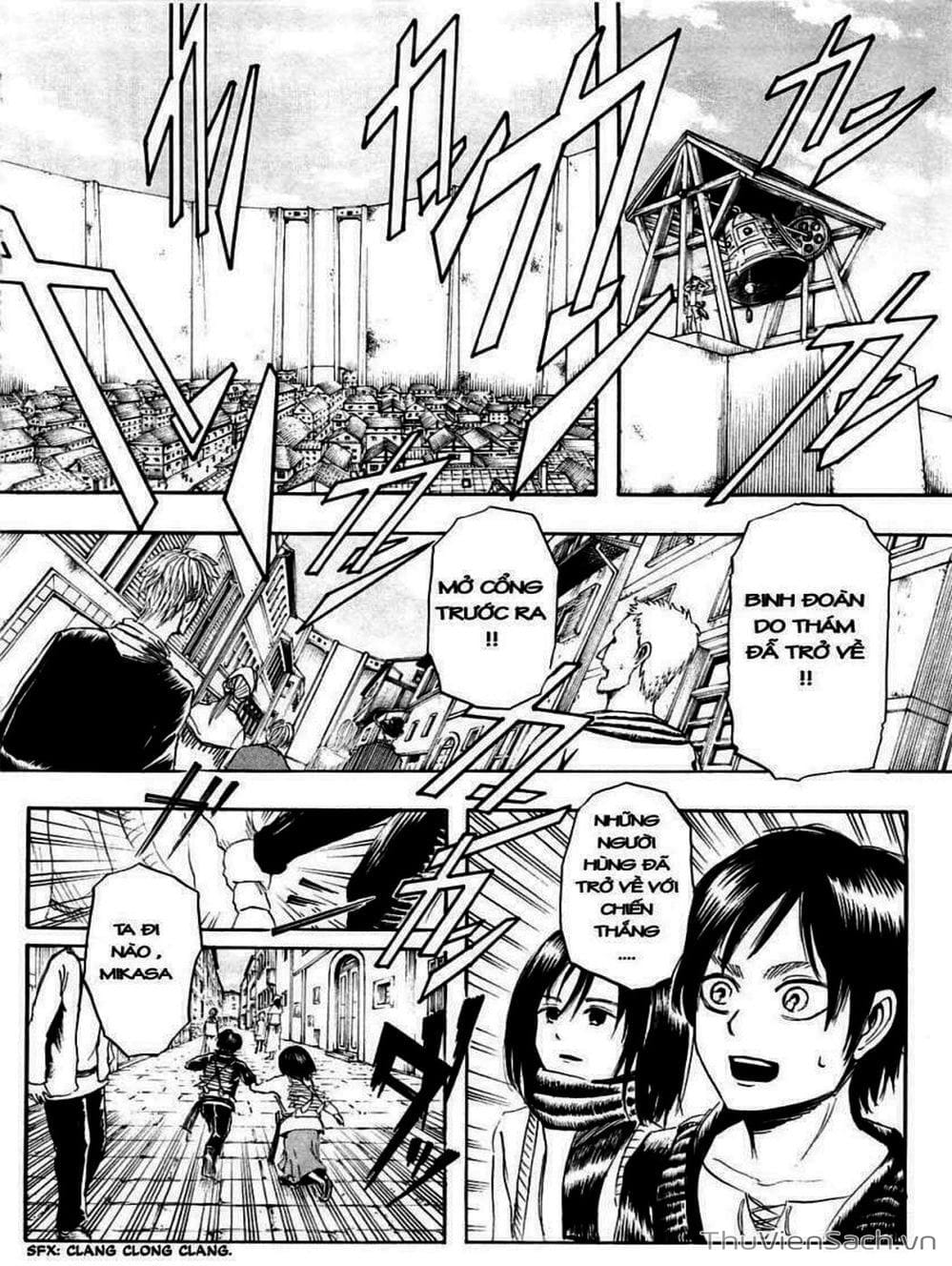 Truyện Tranh Đại Chiến Titan - Attack On Titan trang 8