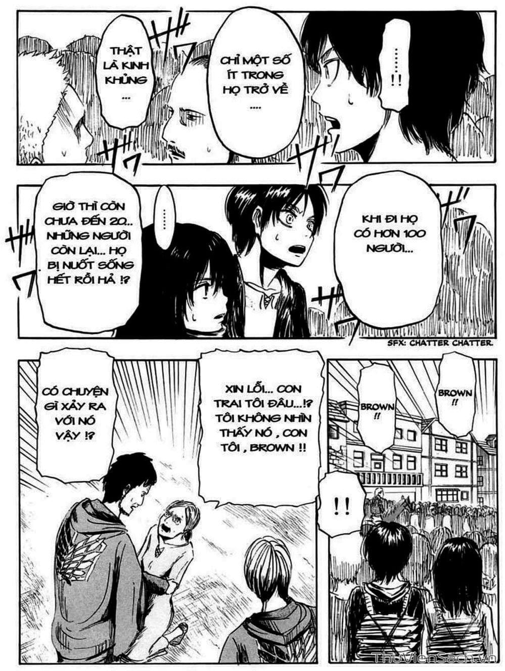 Truyện Tranh Đại Chiến Titan - Attack On Titan trang 8