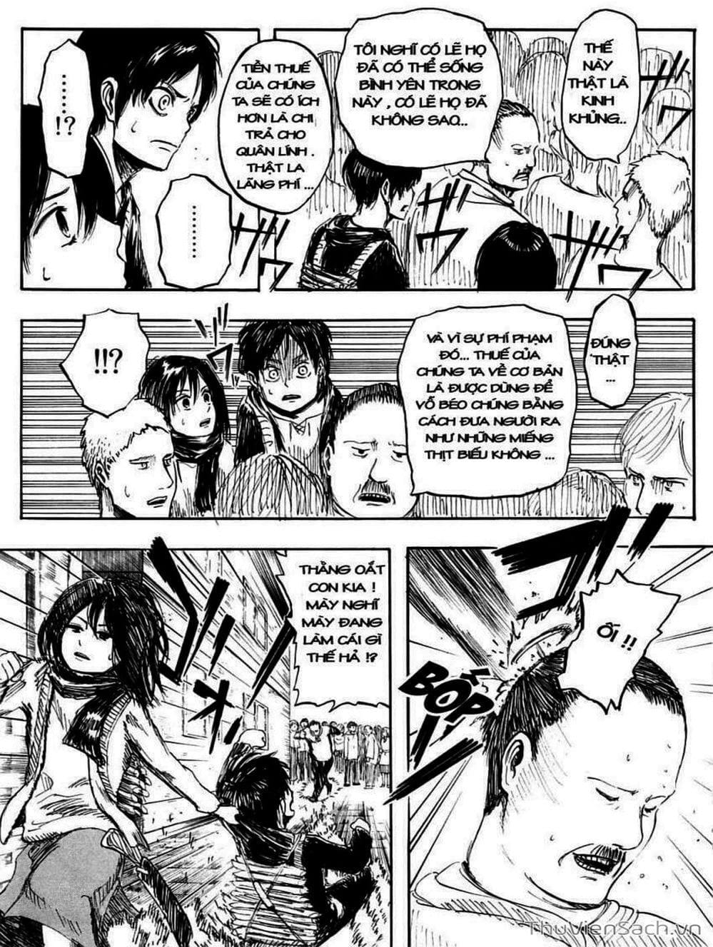 Truyện Tranh Đại Chiến Titan - Attack On Titan trang 8