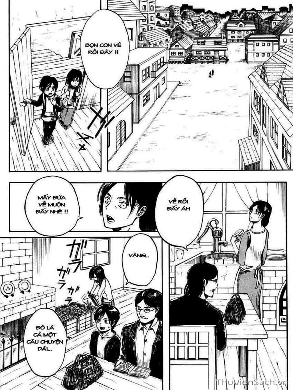 Truyện Tranh Đại Chiến Titan - Attack On Titan trang 8