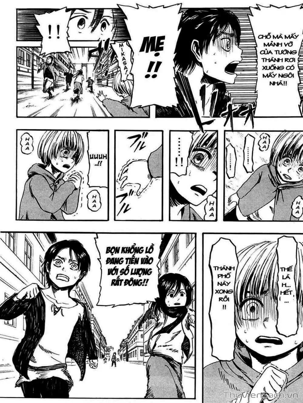 Truyện Tranh Đại Chiến Titan - Attack On Titan trang 8