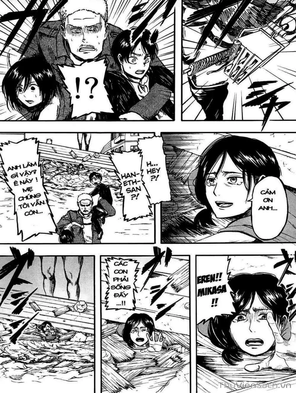 Truyện Tranh Đại Chiến Titan - Attack On Titan trang 8