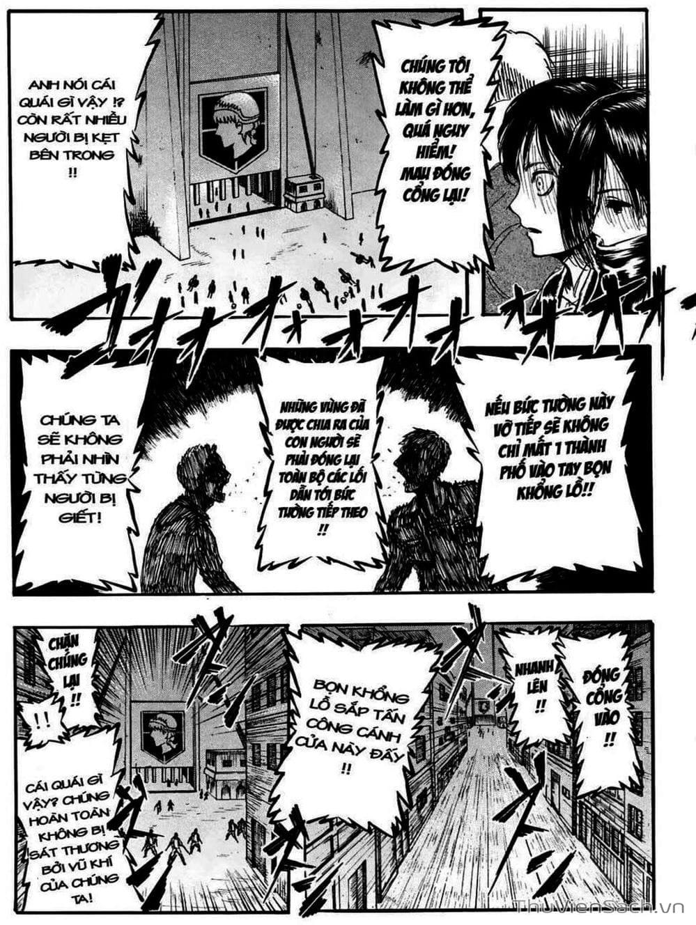 Truyện Tranh Đại Chiến Titan - Attack On Titan trang 8