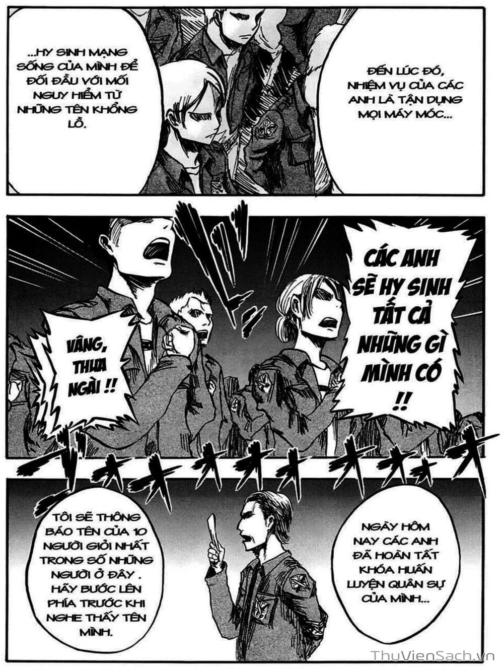 Truyện Tranh Đại Chiến Titan - Attack On Titan trang 8