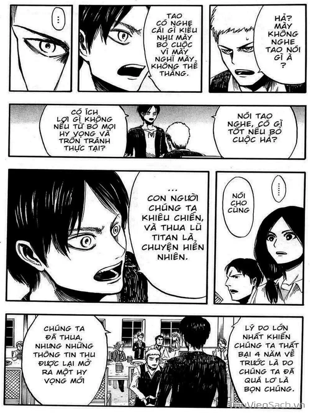 Truyện Tranh Đại Chiến Titan - Attack On Titan trang 8