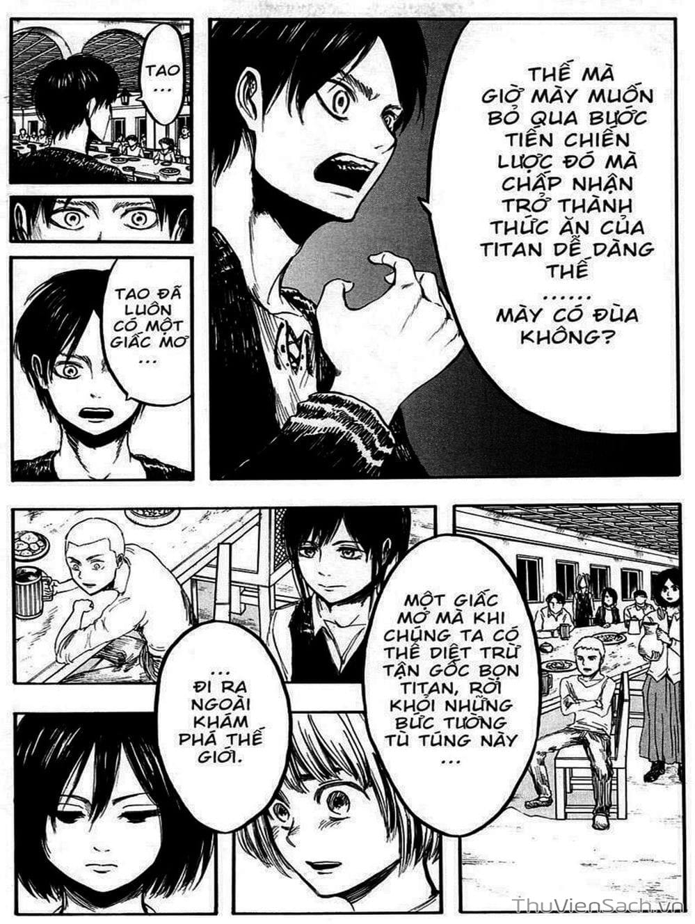 Truyện Tranh Đại Chiến Titan - Attack On Titan trang 8