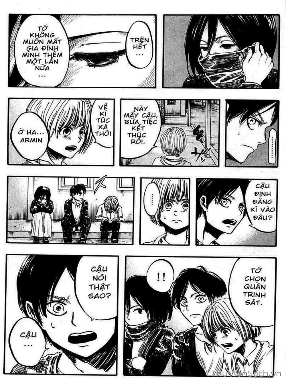 Truyện Tranh Đại Chiến Titan - Attack On Titan trang 8