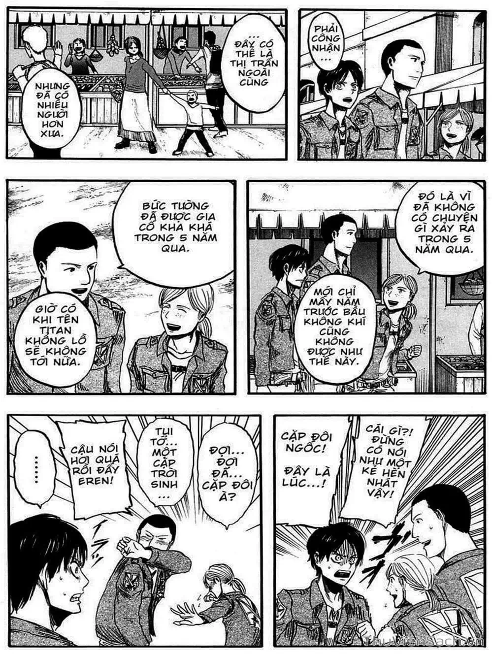 Truyện Tranh Đại Chiến Titan - Attack On Titan trang 8