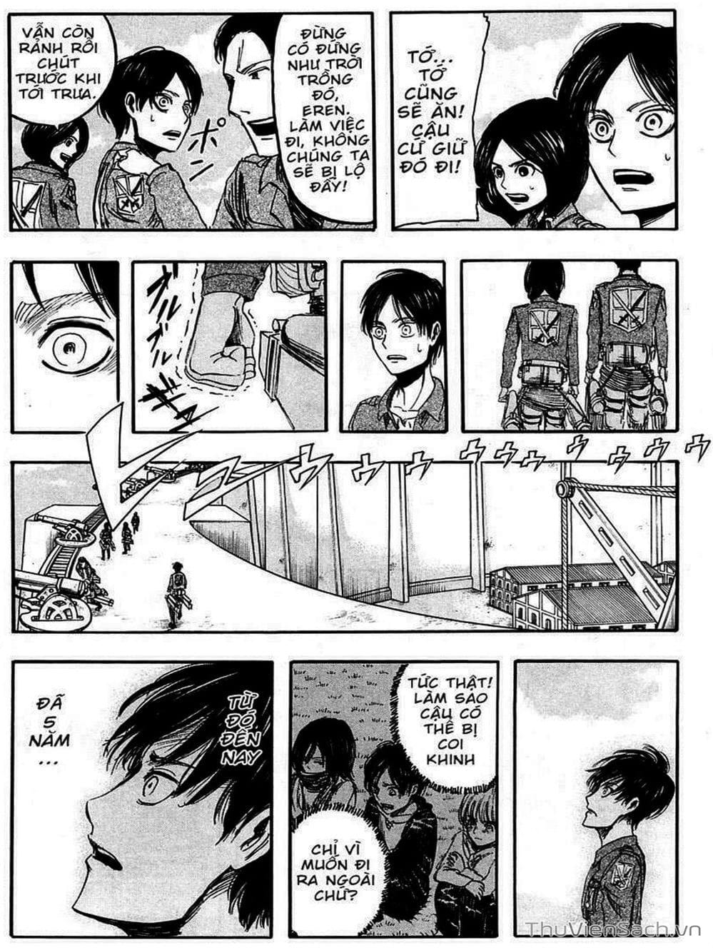 Truyện Tranh Đại Chiến Titan - Attack On Titan trang 8