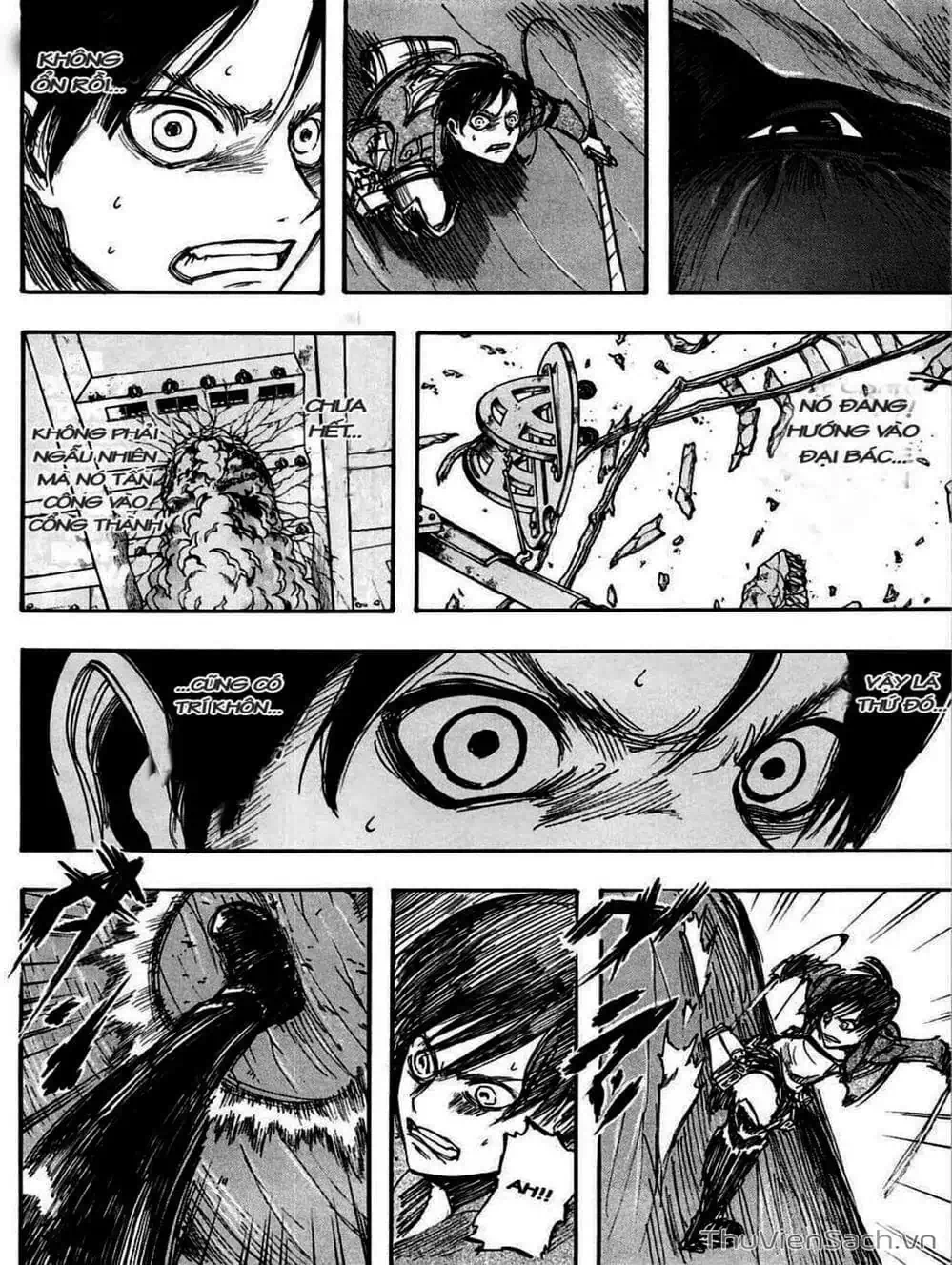 Truyện Tranh Đại Chiến Titan - Attack On Titan trang 8