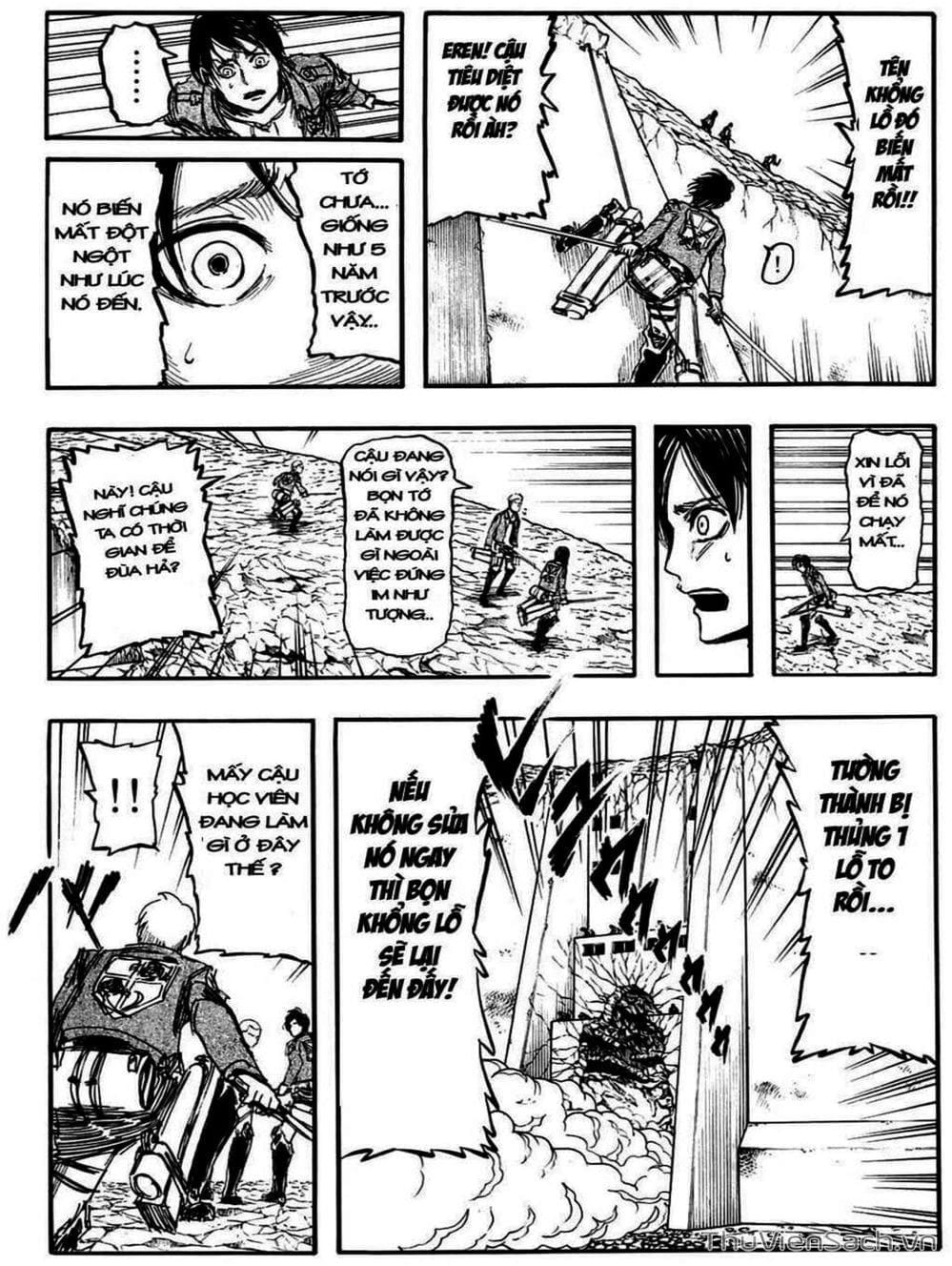 Truyện Tranh Đại Chiến Titan - Attack On Titan trang 8
