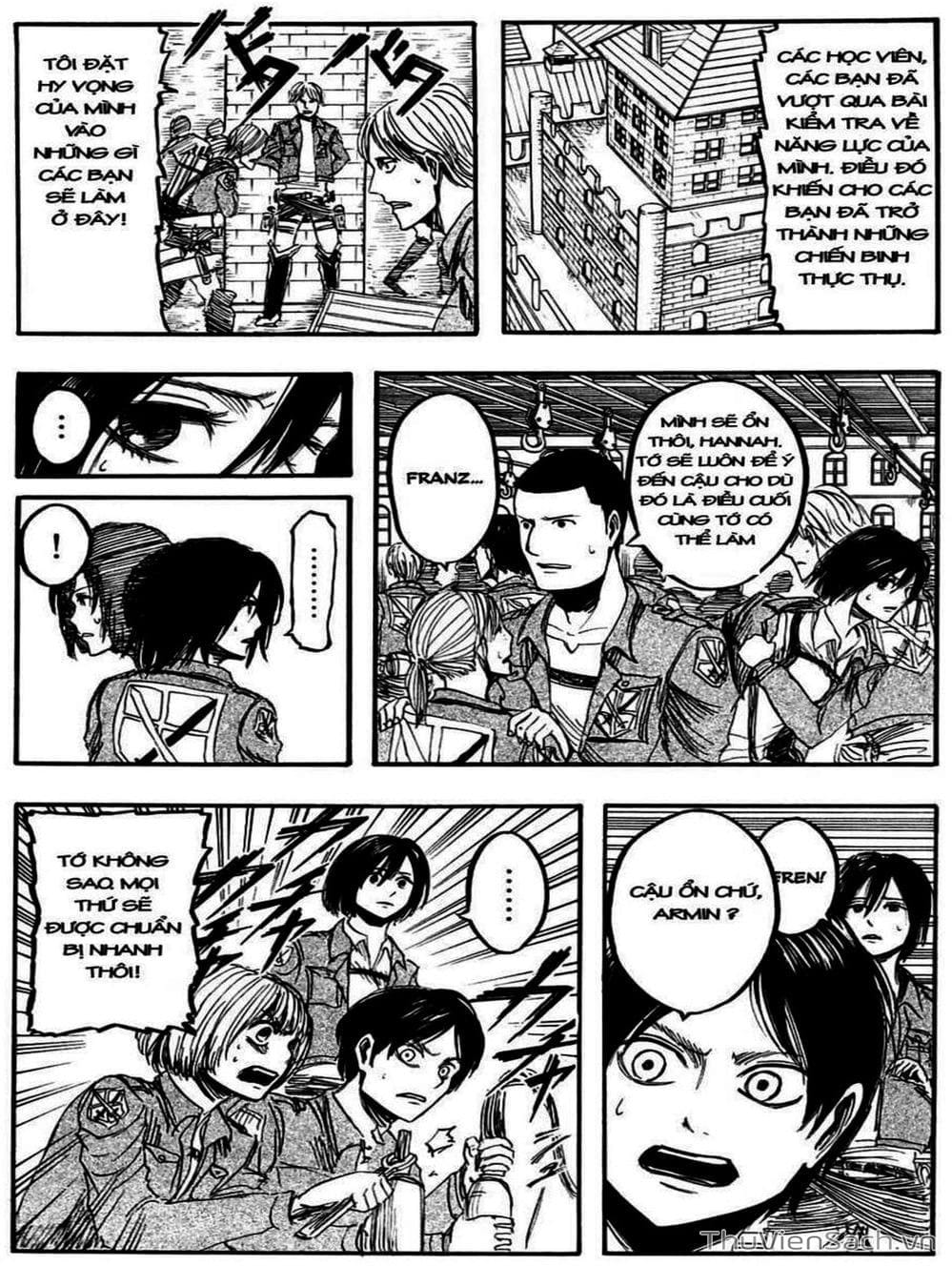 Truyện Tranh Đại Chiến Titan - Attack On Titan trang 8