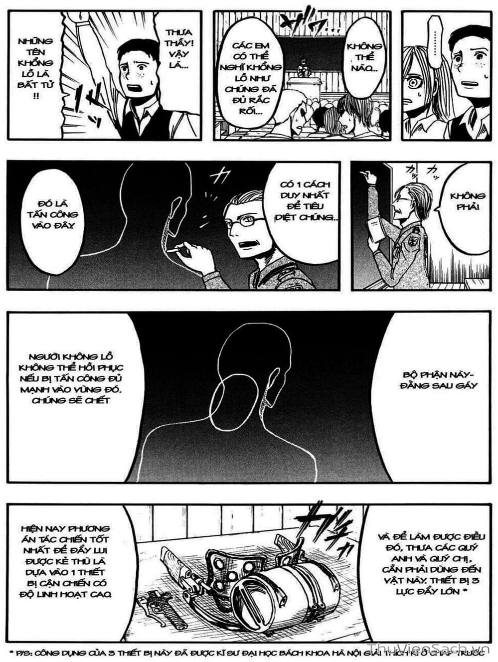 Truyện Tranh Đại Chiến Titan - Attack On Titan trang 8