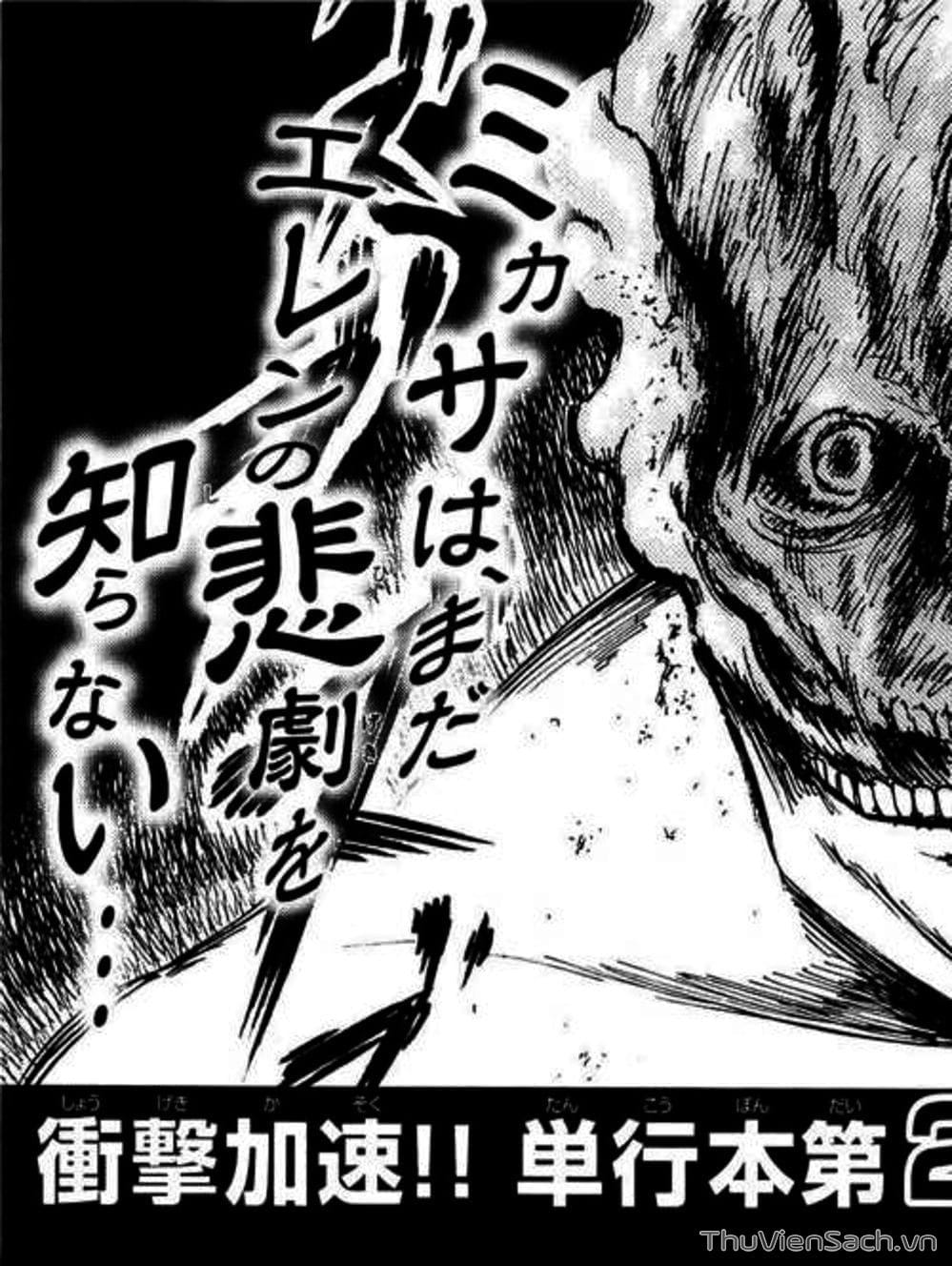 Truyện Tranh Đại Chiến Titan - Attack On Titan trang 8