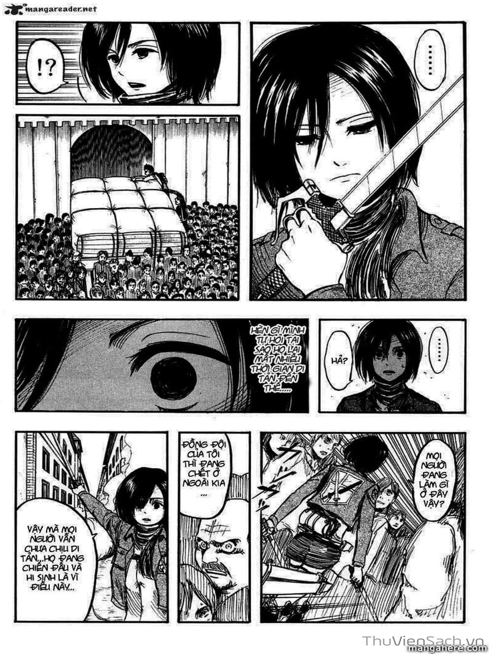 Truyện Tranh Đại Chiến Titan - Attack On Titan trang 8